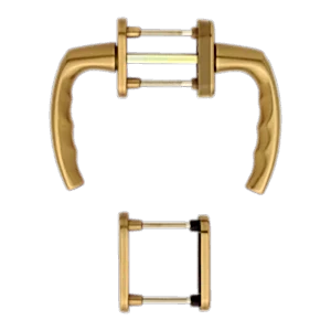 Hoppe atlanta aluminyum bronz renk kapı kolu