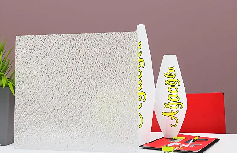 Crystal Dekoratif Buzlu Cam