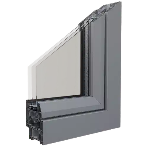 Egepen deceuninck, legend serisi vizon renkli pvc pencere ve kapı profili