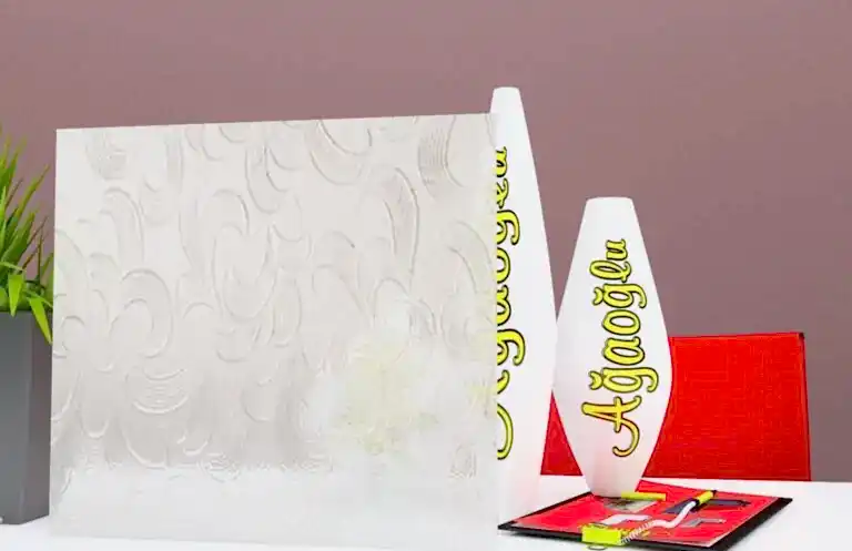 Filiz Dekoratif Buzlu Cam