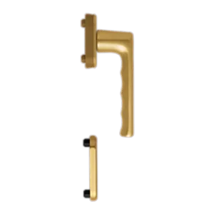 Hoppe hamburg aluminyum bronz renk kapı kolu