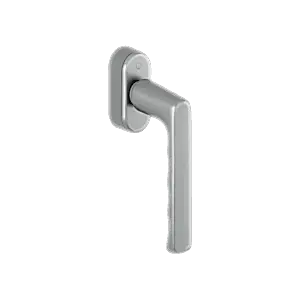 Hoppe hamburg aluminyum gümüş renk pencere kolu