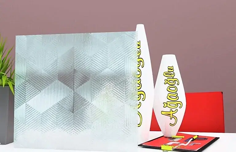 Puzzle Dekoratif Buzlu Cam