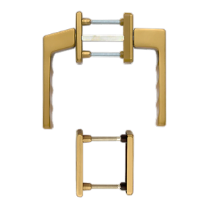 Hoppe toulon aluminyum bronz renk kapı kolu