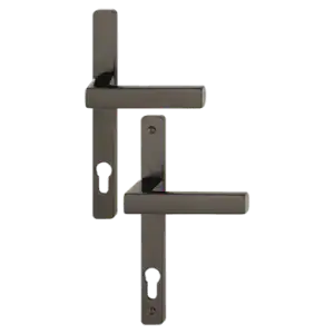 Hoppe toulon aluminyum koyu kahve renk kapı kolu