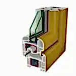 Gold Folyo Kaplama Acrylcolor Agaoglu Egepen Deceuninck Gealan PVC pencere kapi sistemleri