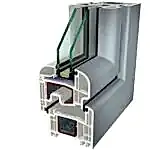 Grigio Ral 7001 Folyo Kaplama Agaoglu WinLIFE Gealan Pvc Pencere Kapi Sistemleri