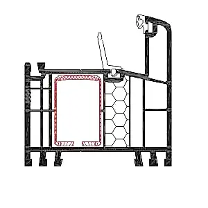 L Kasa Pvc Pencere Profili Agaoglu Egepen Deceuninck Gealan PVC pencere kapi sistemleri