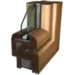 Noce canaletto Folyo Kaplama Agaoglu WinLIFE Gealan Pvc Pencere Kapi Sistemleri