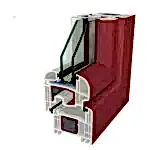 Ral3011 Folyo Kaplama Acrylcolor Agaoglu WinLIFE Gealan Pvc Pencere Kapi Sistemleri