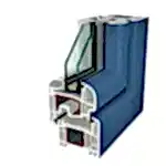 Ral5007 Folyo Kaplama Acrylcolor Agaoglu WinLIFE Gealan Pvc Pencere Kapi Sistemleri