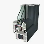 Ral7016 Folyo Kaplama Acrylcolor Agaoglu WinLIFE Gealan Pvc Pencere Kapi Sistemleri