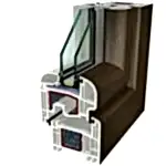 Rovere moro Folyo Kaplama Agaoglu WinLIFE Gealan Pvc Pencere Kapi Sistemleri